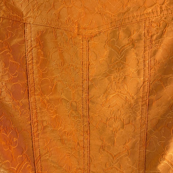 Coldwater Creek Burnt Orange Textured Blazer - Picture 5 of 8